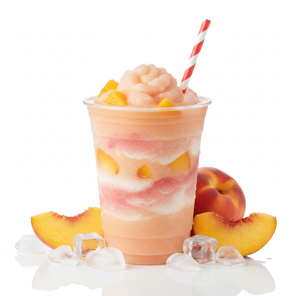 Perfect Peach Slushie