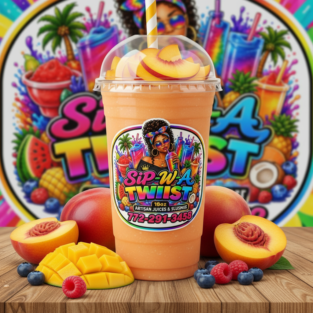 Perfect Peach Slushie