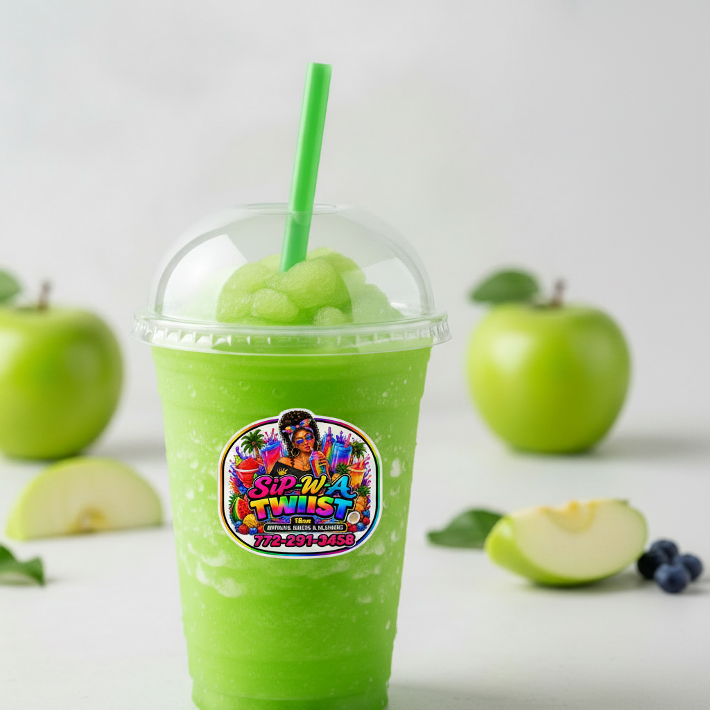 18 oz Slushie Pouch with Logo
