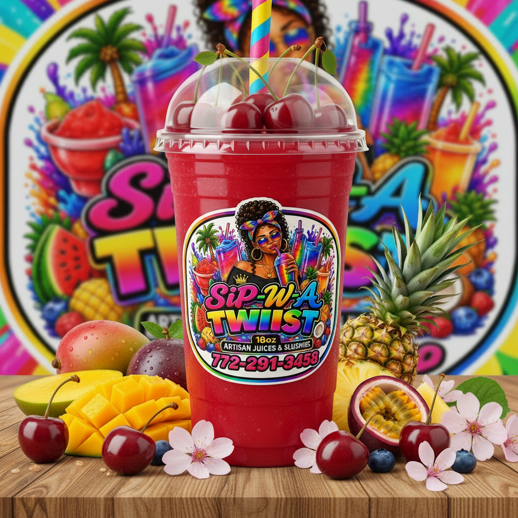 Cheerful Cherry Slushie