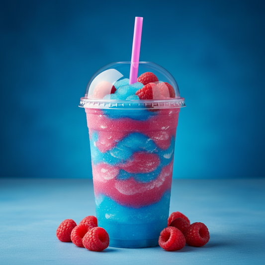 Raspberry Blue Slushie