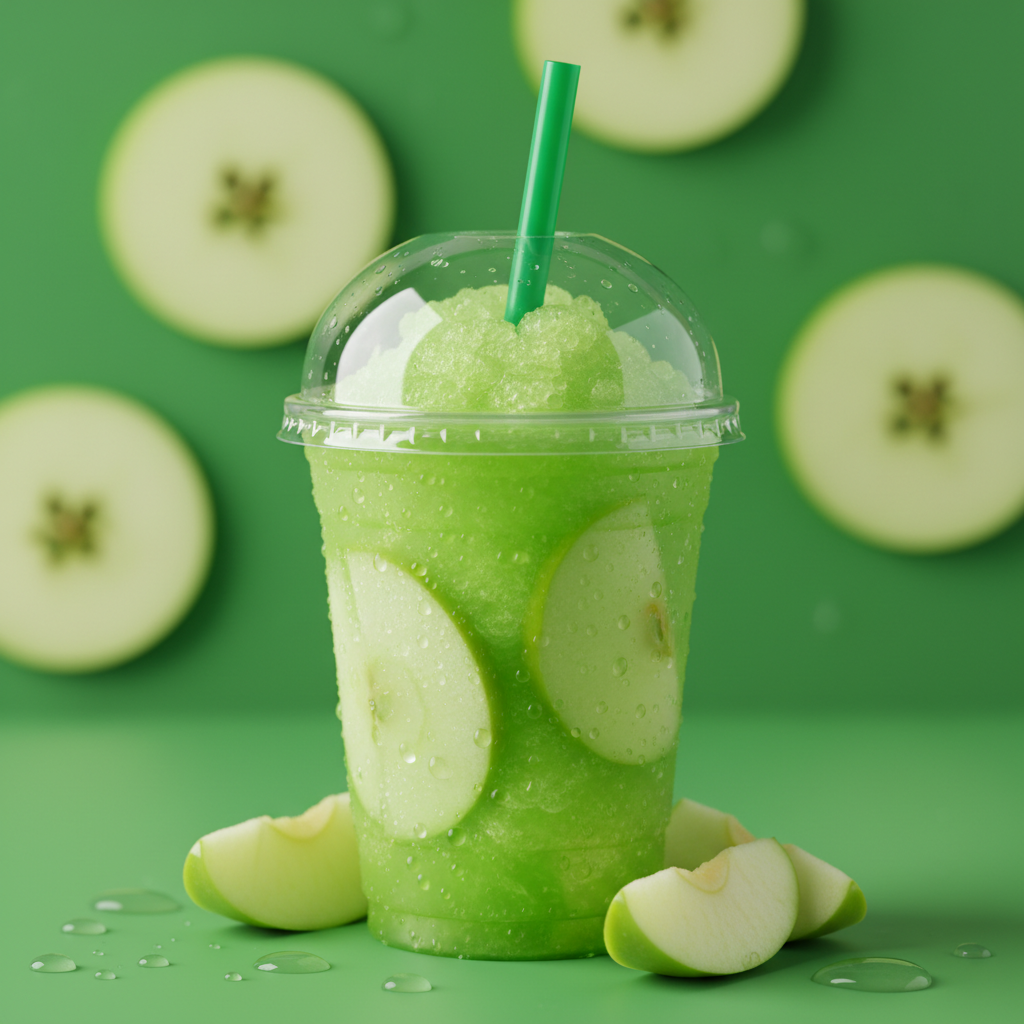 Sour Green Apple Slushie