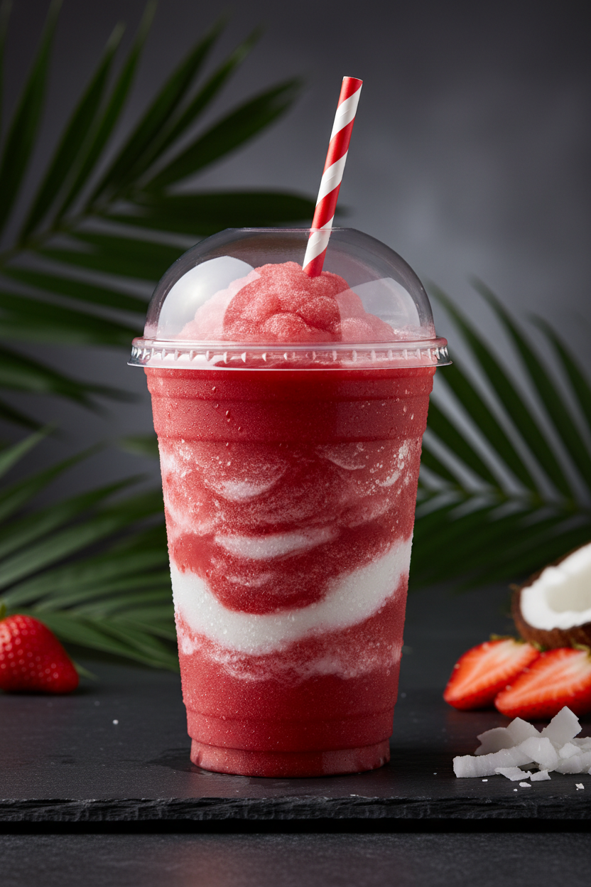 Tiger Blood 32 oz Slushie Cup