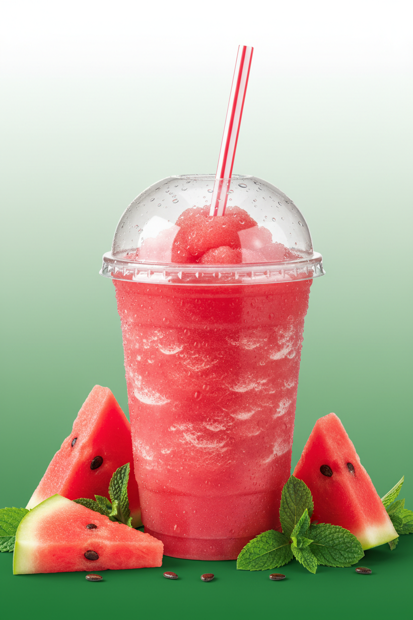 Watermelon 32 oz Slushie Cup